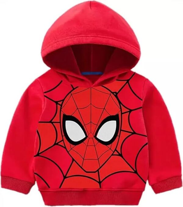 JPF Kids Cotton Hooded Neck Rockstar Graphic Printed Full Sleeves Rockstar Hoodie (Black)